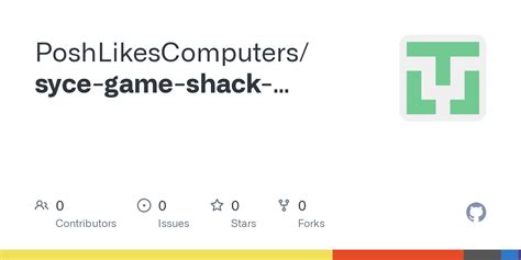 syce's game shack unblocked|GitHub .